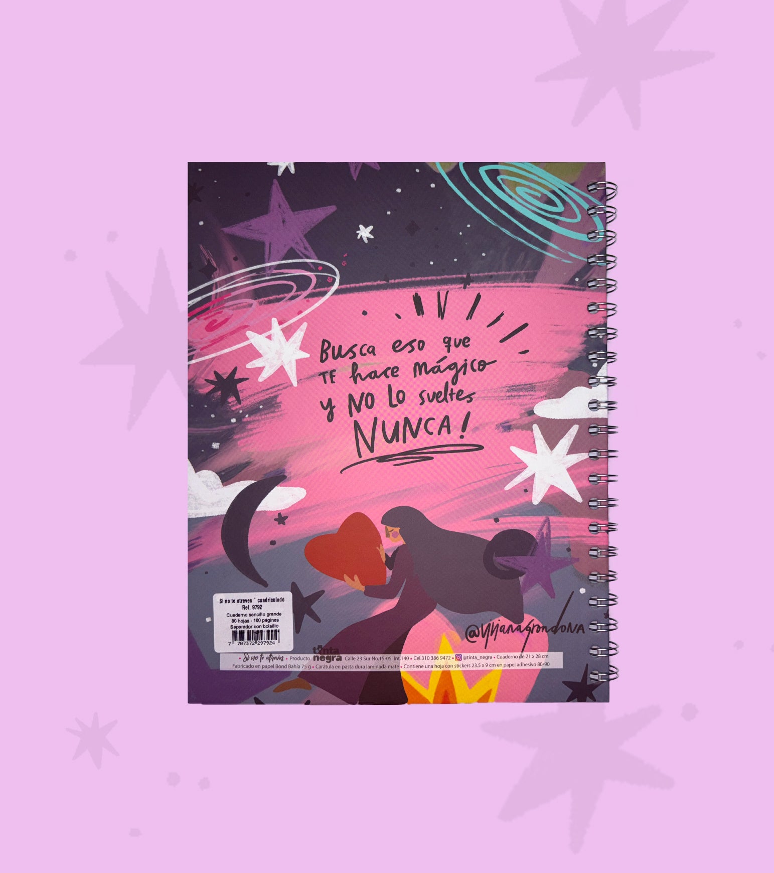 CUADERNO SI NO TE ATREVES TAMAÑO CARTA