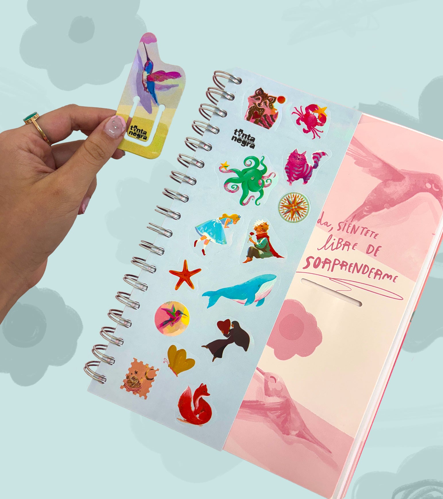 CUADERNO COLIBRI TAMAÑO MEDIA CARTA