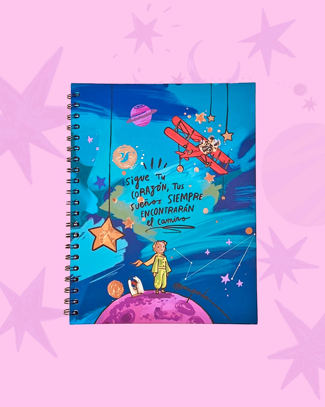 CUADERNO PRINCIPITO AZUL