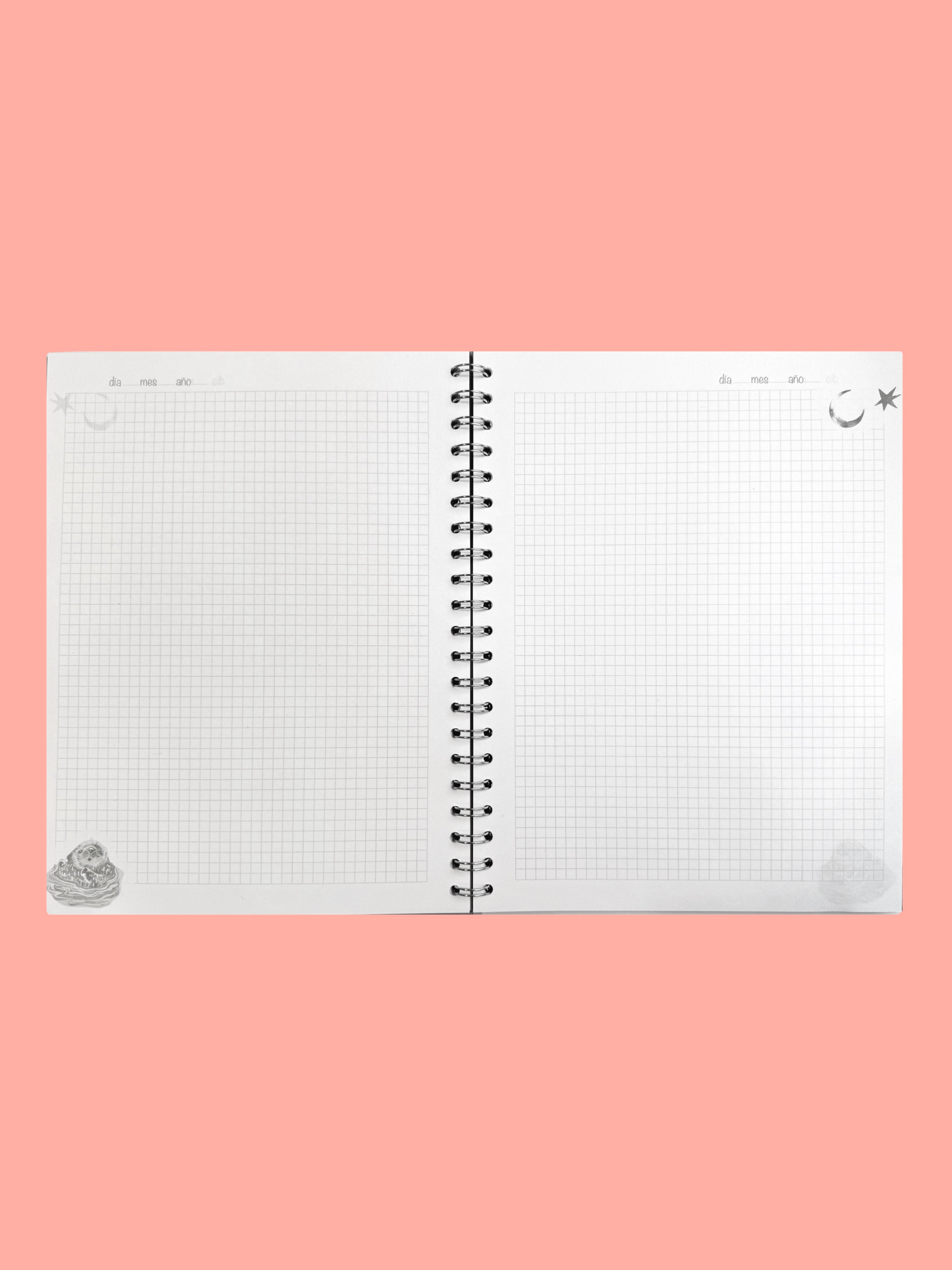 CUADERNO NUTRIA ROSA TAMAÑO MEDIA CARTA